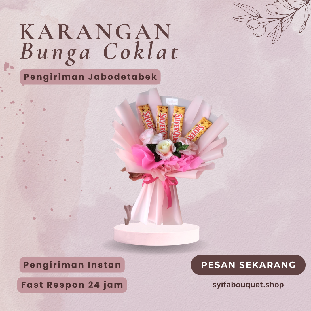 Buket Cokelat SilverQueen 