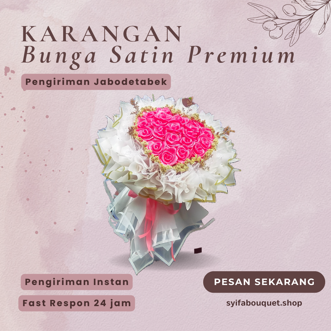 Satin Flower Arrangement